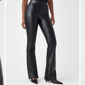 Spanx Leather Like Flare Pant